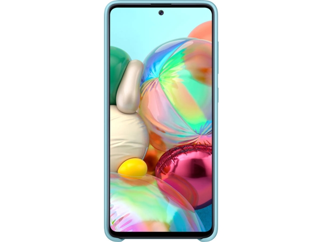 Carcasa SAMSUNG Galaxy A71 EF-PA715TLEGEU Azul