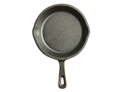 Sartén Pequeña Antiadherente De Hierro Fundido, Mini 10 Cm, Con Mango, Para Huevos Y Platos Pequeños.