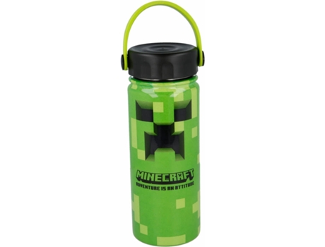 Termo MINECRAFT (Verde - Acero Inoxidable)