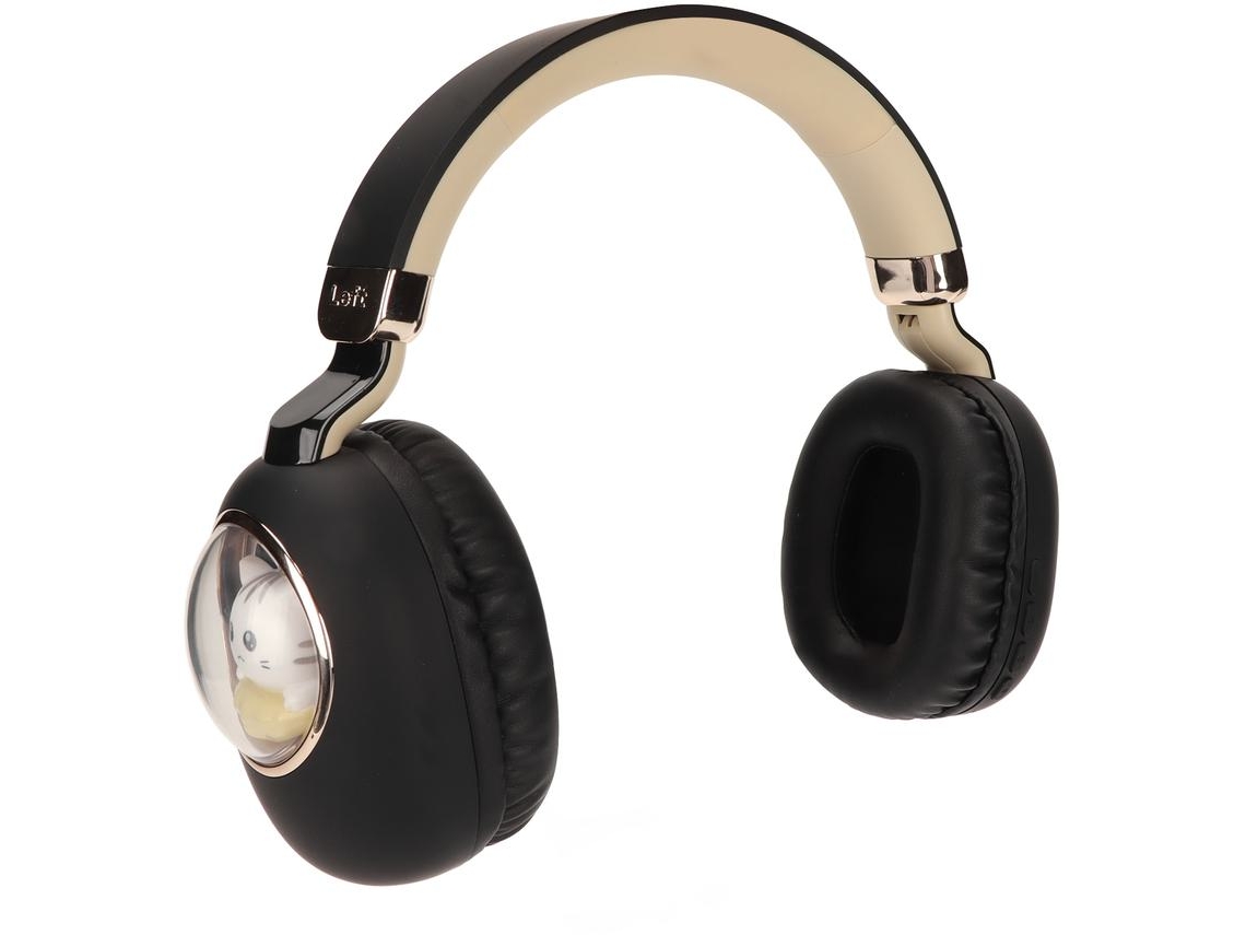 Auricular Inalámbrico Bluetooth YIZHOOD GW001 Lámpara LED (Over Ear - Negro)