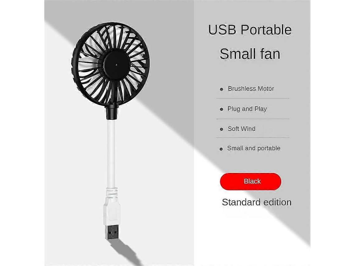 Ventilador pequeño para camping/escritorio/cargador USB MDUG