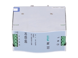 Fuente De Alimentación Conmutada Ajustable Dr-120-24 Para Riel/din, Led Industrial