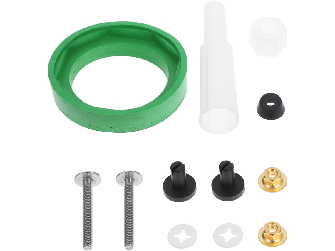 Kit De Reemplazo Para Inodoro, Válvula Universal, Junta, Tanque, Tapas Y Pernos Superiores.
