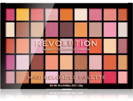 Paleta de Sombras REVOLUTION Maxi Reloaded Palette (1,35 gr)
