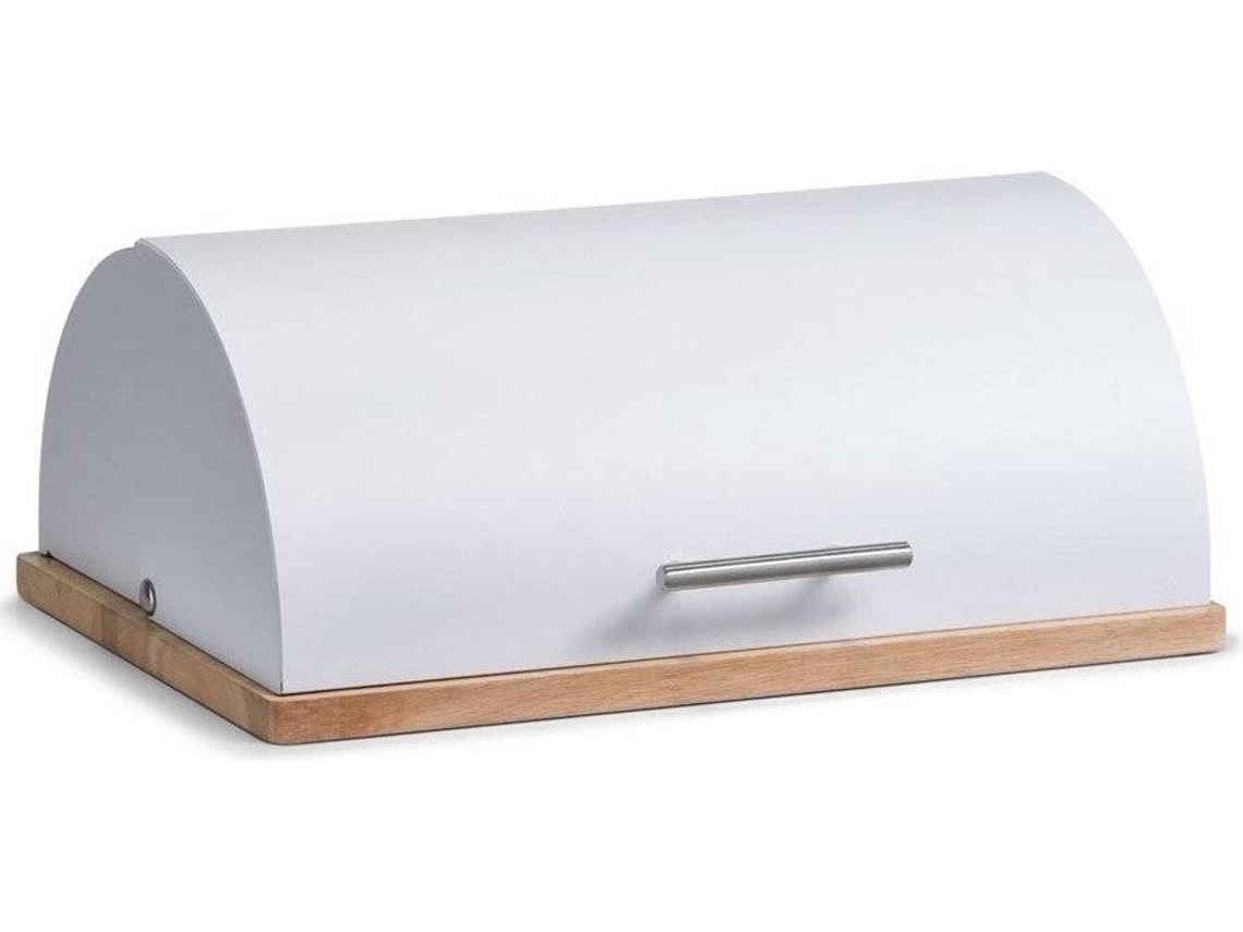 Caja de Pan ZELLER Base de Madera (16 x 39 x 28 cm)