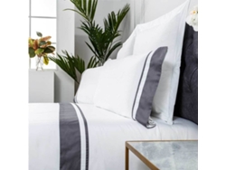Juego de Sábanas COTTON ARTEAN (Gris - Cama de 180 cm - Algodón)