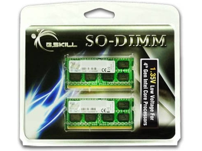 Memoria RAM DDR3 G.SKILL F3-1600C9D-8GSL (2 x 4 GB - 1600 MHz - CL 9)