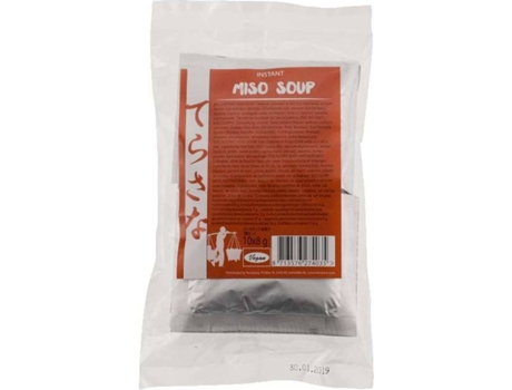 Sopa de Miso Instant TERRASANA (10 Carteiras de 80g)