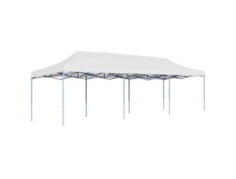 MAISON EXCLUSIVE Carpa plegable y desmontable blanco 3x9 m