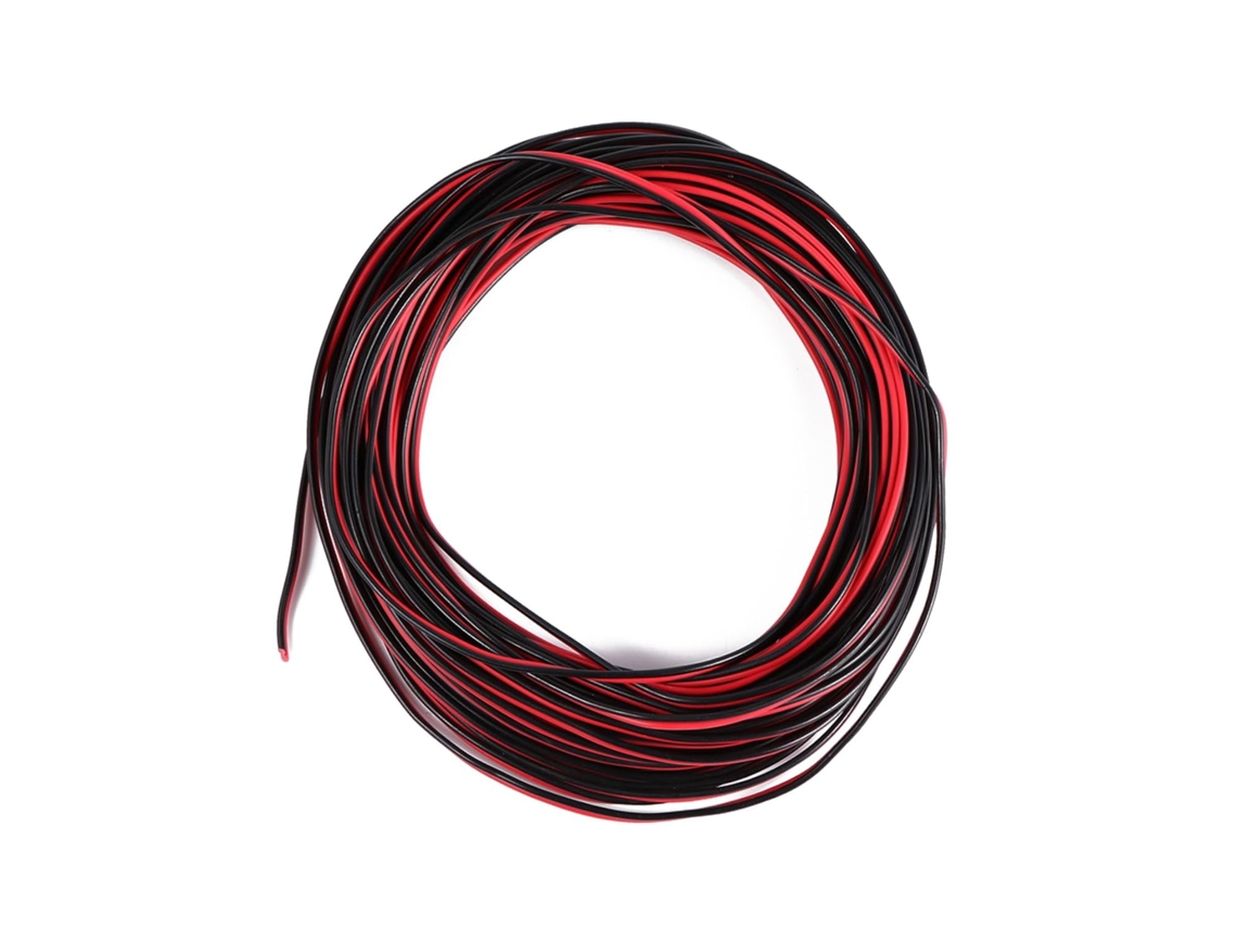 Cable De Audio De Cobre Estañado 02 Mm² 20 M Cable Flexible De Doble Conductor Para