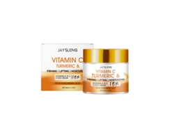 Crema de cúrcuma con vitamina C para reafirmar la piel.