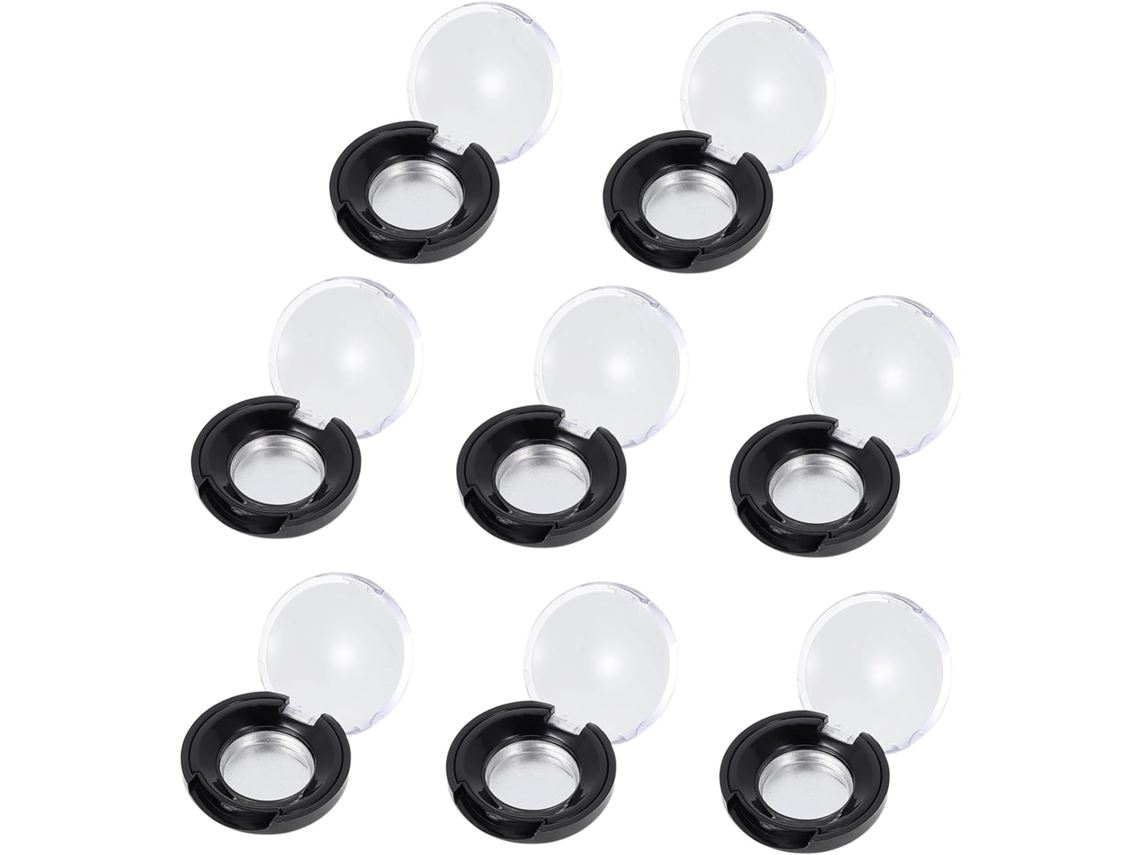 Juego De 8 Cajas De Almacenamiento De Maquillaje, Contenedores Cosméticos De 19 Mm, Subdivididos En