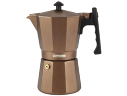 12 Tazas Cafetera Italiana MAGEFESA Jamaica Brown