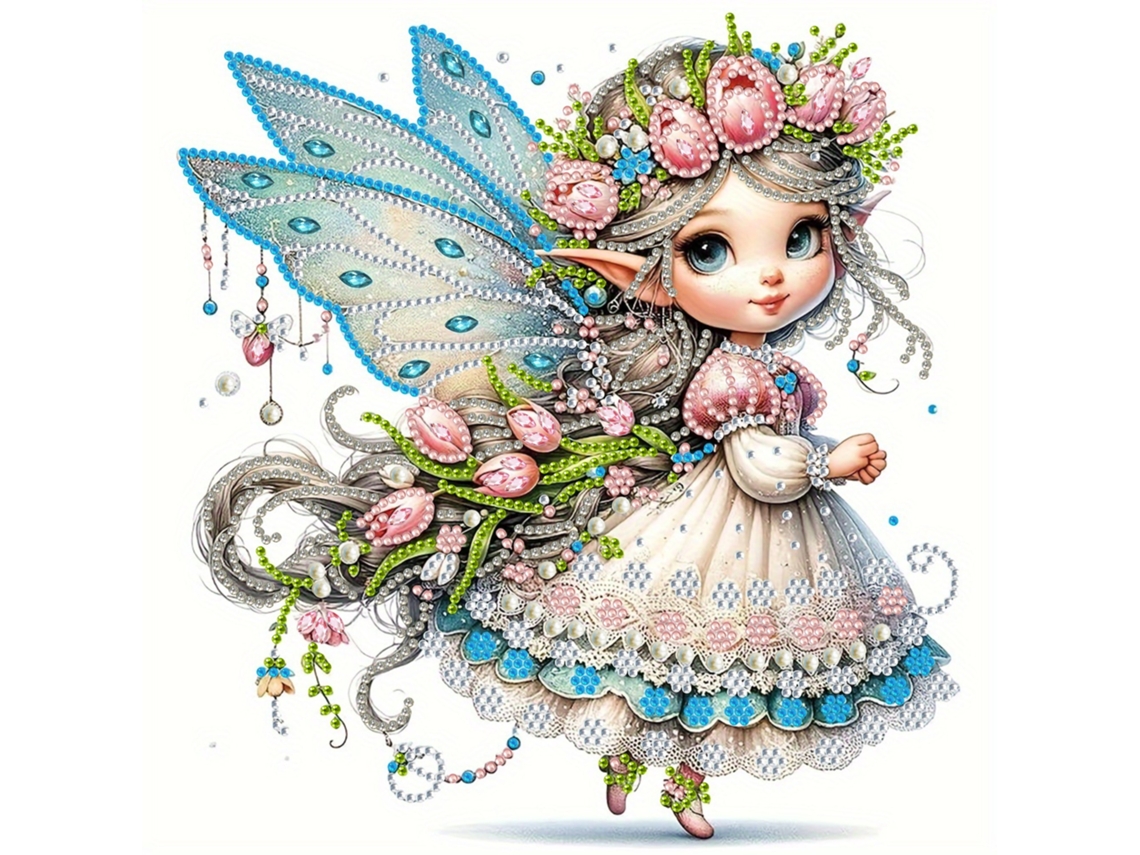 Pintura de diamante SIURN Ab24, manualidades, decoración del hogar (30 x 30 cm)