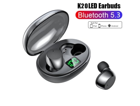 Auriculares Bluetooth True Wireless Gaming REDCORINGE REDCORINGE®Tws Air Pro K20 con micrófono para Ios/Xiaomi/Huawei