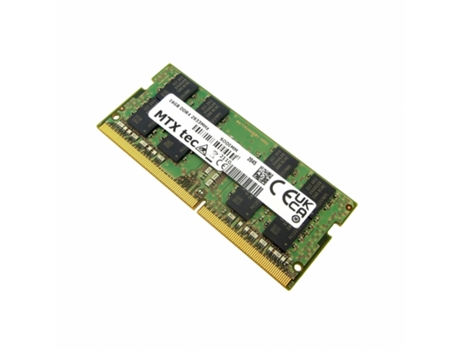 Memoria RAM MTXTEC 16 GB SODIMM DDR4 PC4-23400, 2933MHz