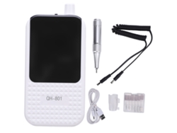 Taladro eléctrico para uñas Rebe-kit de 0 a 45000 rpm, taladro eléctrico portátil para manicuras en casa y salones de belleza.