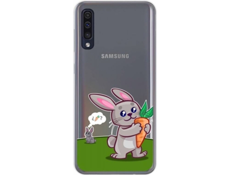 Carcasa Samsung Galaxy A50 / A50s TUMUNDOSMARTPHONE Conejo Multicolor