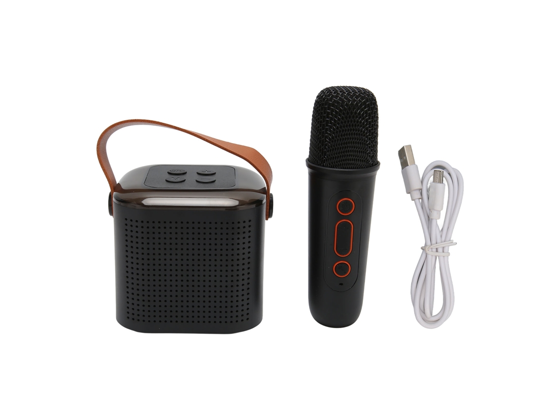Altavoz De Karaoke (iluminación Rgb, Micrófono Inalámbrico)