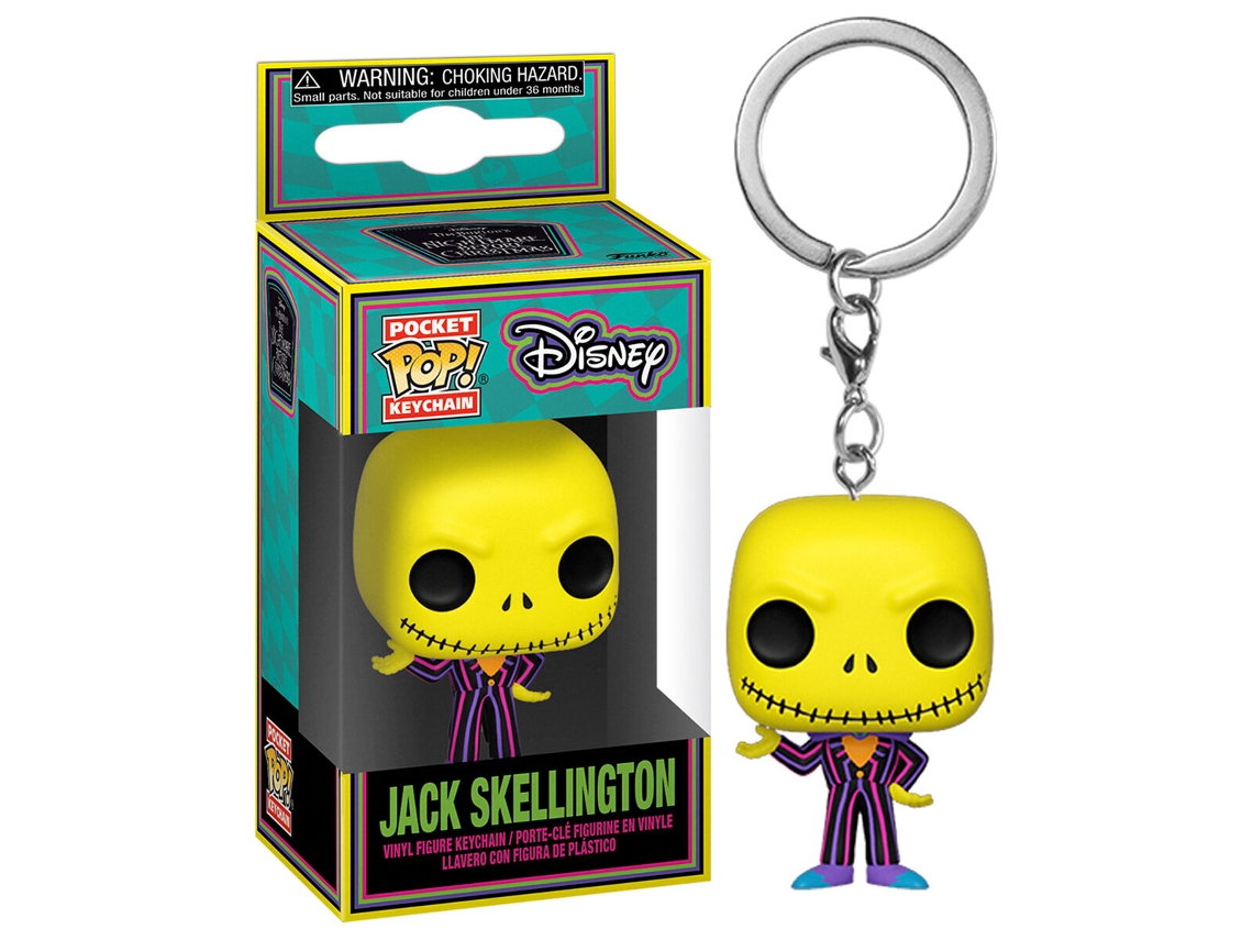 Llavero de bolsillo de Jack B.active de Pesadilla antes de Navidad de Disney