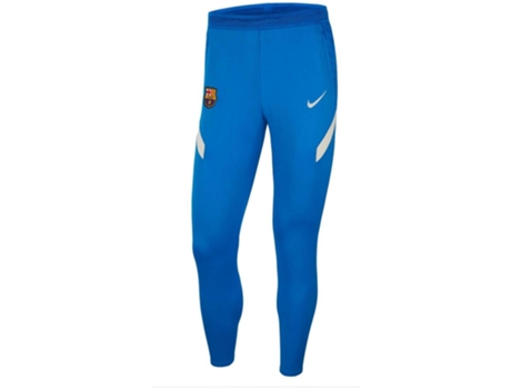 Pantalones de Hombre NIKE Largo Fc Barcelone Azul (XS)