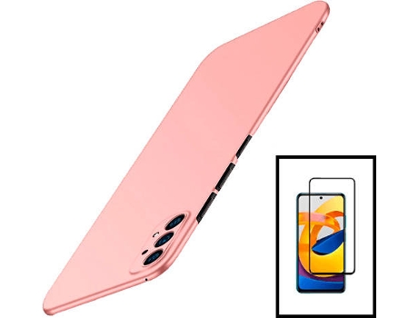 Kit Carcasa + Protector de Pantalla Samsung Galaxy A53 5G GIFT4ME Rosa