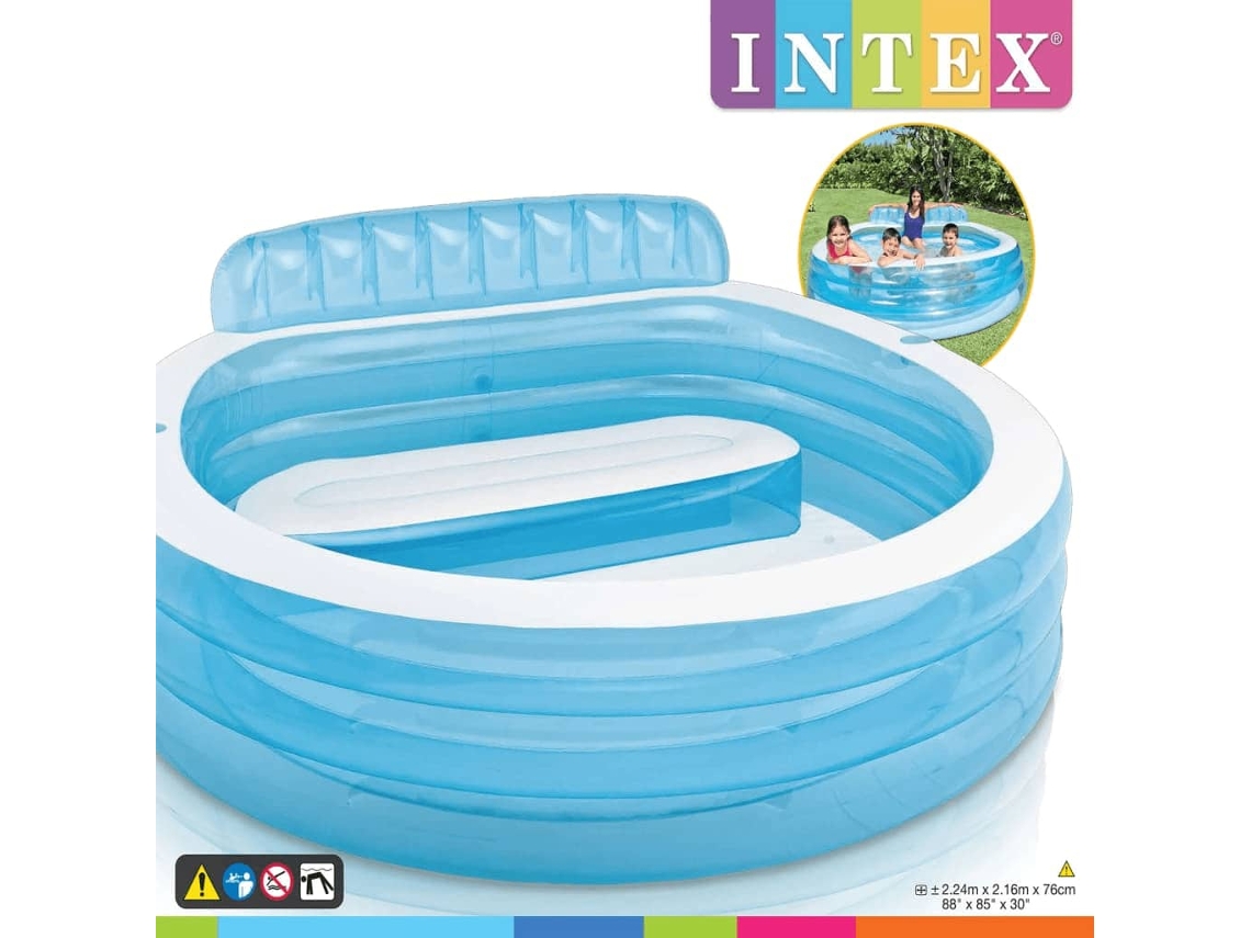 Piscina Inflable INTEX (224 x 216 x 76 cm)
