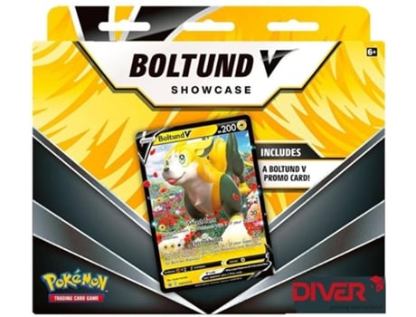 Juego de Cartas POKEMON Boltund V Box Showcase (Edad Minima: 6 años)