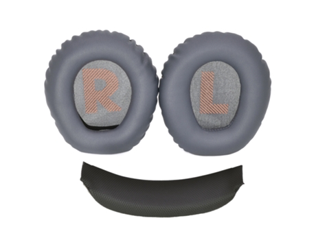 1 par de almohadillas de PU para auriculares y diadema para JBL Quantum 100 Negro