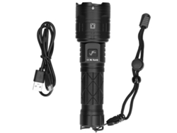 Rebe-linterna Led Recargable Usb Con 16 Núcleos, 5 Niveles De Luz Y 2 Modos, Impermeable Para Camping Y Emergencias Al Aire Libre