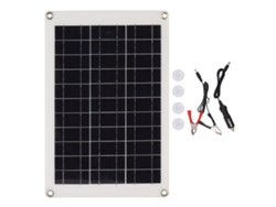 Kit De Panel Solar Policristalino Flexible De 20 W Con 2 Interfaces Usb Para Carga Fotovoltaica.