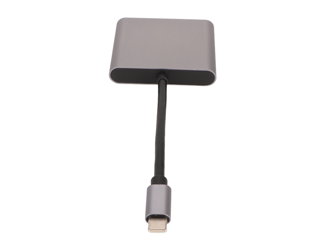 Adaptador Usb-c Para Estación De Acoplamiento Multimedia Usb 3.0 Plug And Play Con Interfaz Dual Hd 4k A 30 Hz
