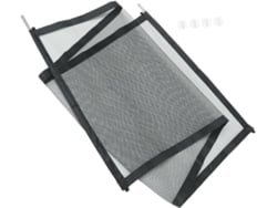 Barrera De Seguridad Portátil Para Bebé, No Requiere Perforación, Malla Transparente