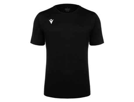 Camiseta Unisex para Deporte MACRON Boost Eco Negro (S)