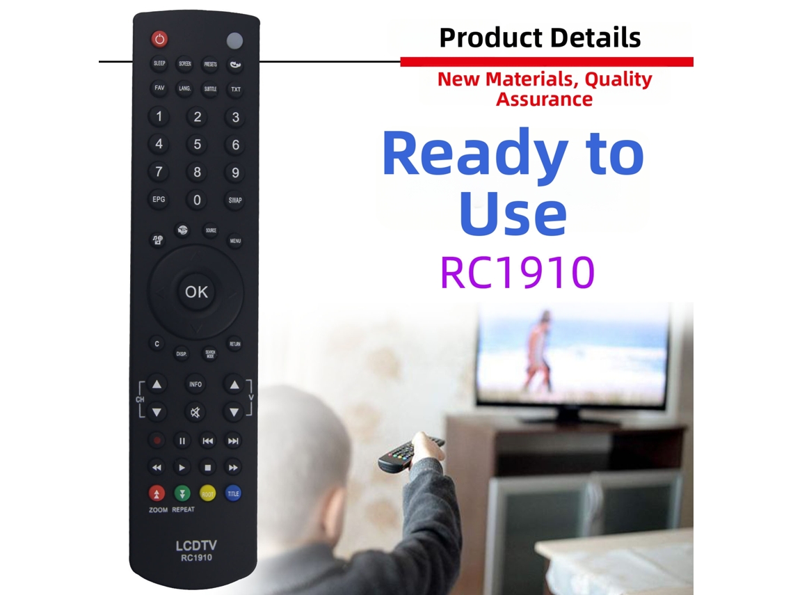 Control Remoto Digitallab Para Televisores Toshiba Rc1910