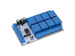 Omni-interruptor De Relé Por Control Remoto Infrarrojo De 8 Canales Multifunción 12v