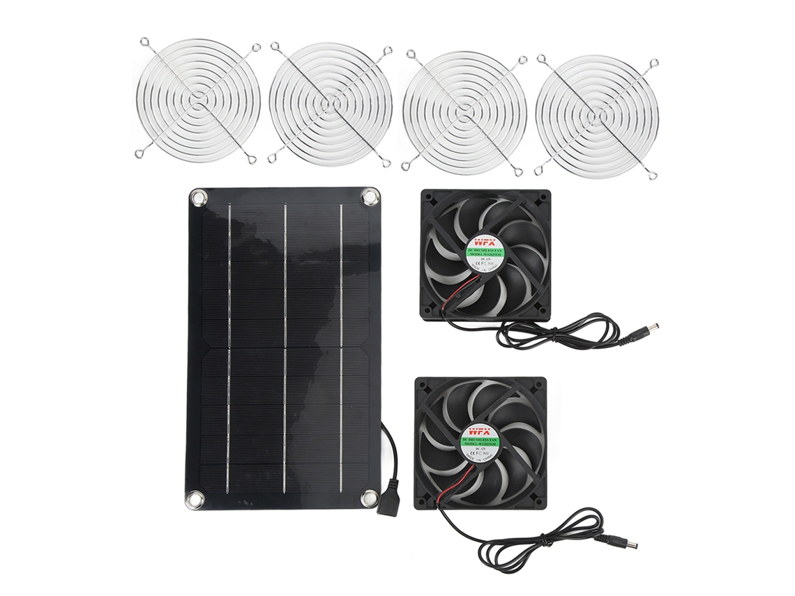 Ventilador solar portátil Ambient Pet DC 12V