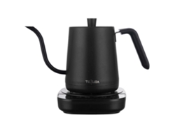 Hervidor eléctrico Hervidor eléctrico para preparar café Jarra de mano Cuello de cisne Olla de boca fina-Negro-220V