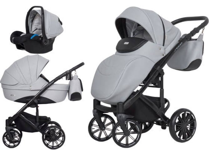 Carrito de Bebé Individual RIKO Sigma + Kite Isofix Ready Stone