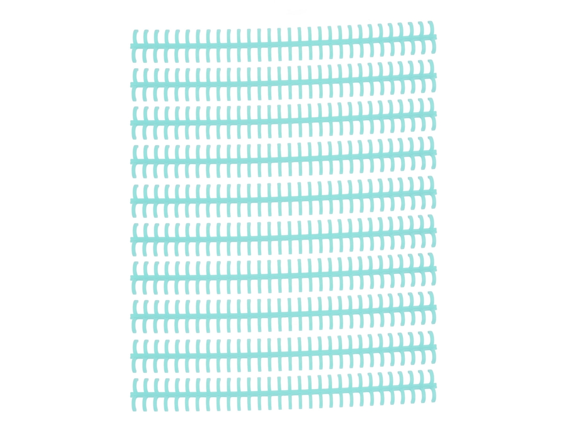 Encuadernación De Hojas Sueltas De 10 Lomos, 30 Agujeros, Plástico Pp De 10 Mm De Grosor, Azul Claro