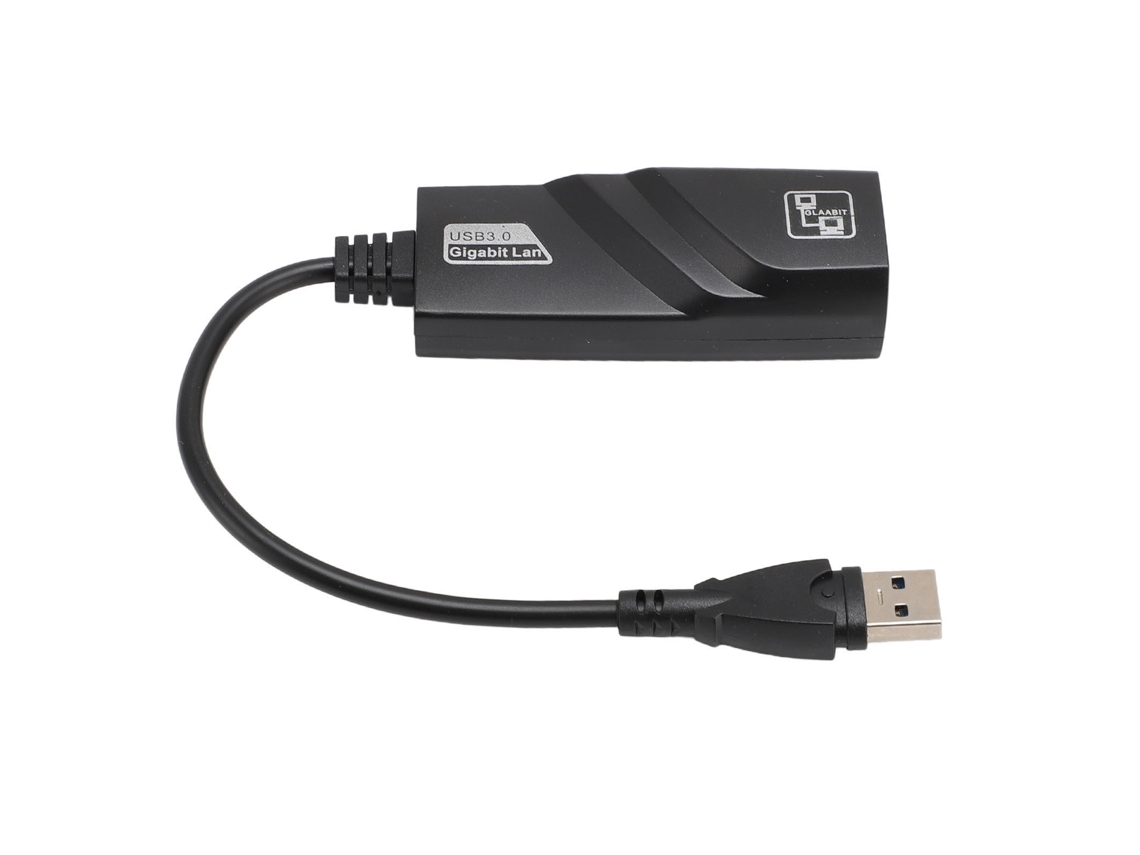 Adaptador De Red Portátil Usb 3.0 A Gigabit Ethernet 10/100/1000mbps, Plug And Play, Para Windows, Os X Y Linux.