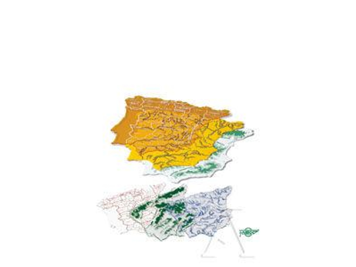 Bolsa 3 Plantillas Mapa De España 15X12,5Cm