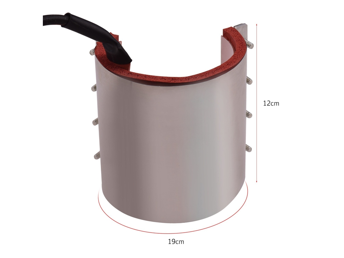 tazón taza prensa calentamiento transferencia accesorio Gel de sílice 9oz(12*19cm) 220V para máquina de prensado en caliente transferencia sublimación #1