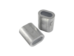Casquillo aluminio din 3093-3mm b-200