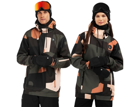 Casacos SIROKO Jaqueta W1 Sandboard Laranja 2XL Homem