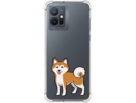 Carcasa para Vivo Y55 5G TUMUNDOSMARTPHONE Dibujos Antigolpes Perros 02 Multicolor