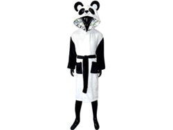 Disfraz Albornoz Paco Panda para adulto
