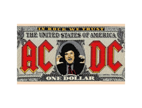 Parche para Chaqueta ROCK OFF Ac/Dc Bank Note