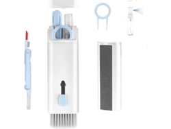 Kit De Limpieza Electrónica 7 En 1 Para Teclados, Teléfonos Móviles, Portátiles, Monitores Y Cámaras - Azul