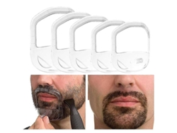Herramienta De Aseo Para Barba Y Bigote Con 5 Modelos Diferentes Para Hombres